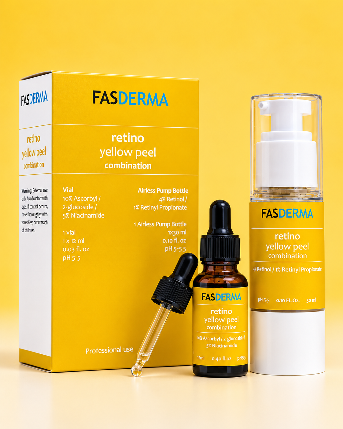 Retino Yellow Peel ( Age -Defying, Deep Pigmentation, Stretch Marks & Acne )